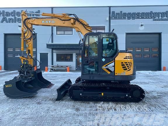 Kato HD308US-7A, Maskinen kan leies eller kjøpes, Den k Midi excavators  7t - 12t