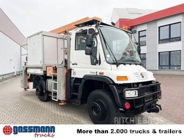 Unimog U 400 4x4, Zweiwege ZW110, Ruthmann Steiger 13m Other trucks