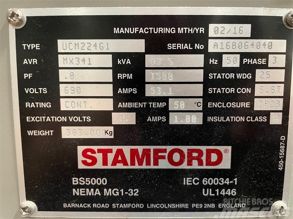  63.5 kva Stamford UCM224G1 generator (løs) Other Generators