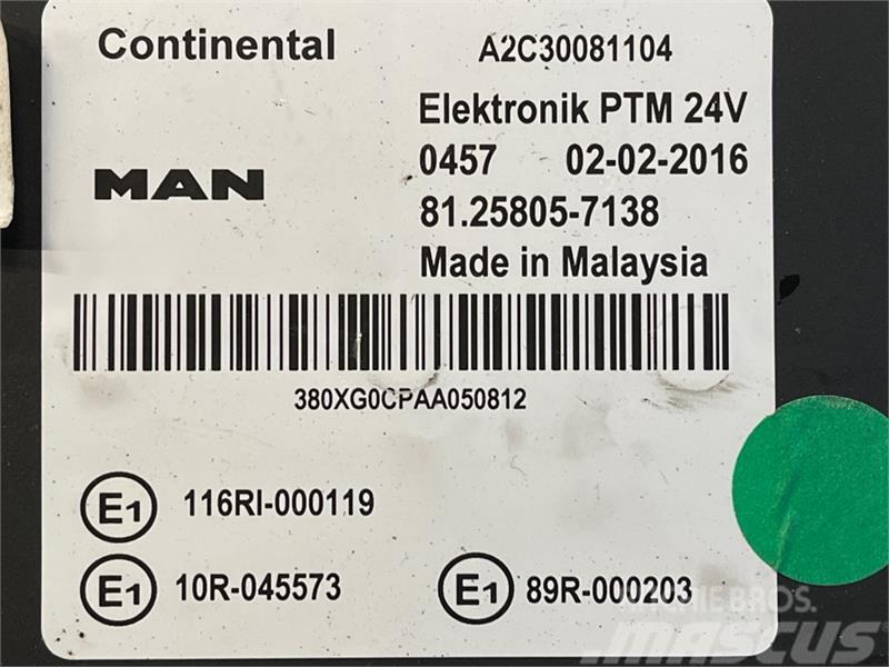MAN MAN PTM ECU 81.25805-7138 Electronics