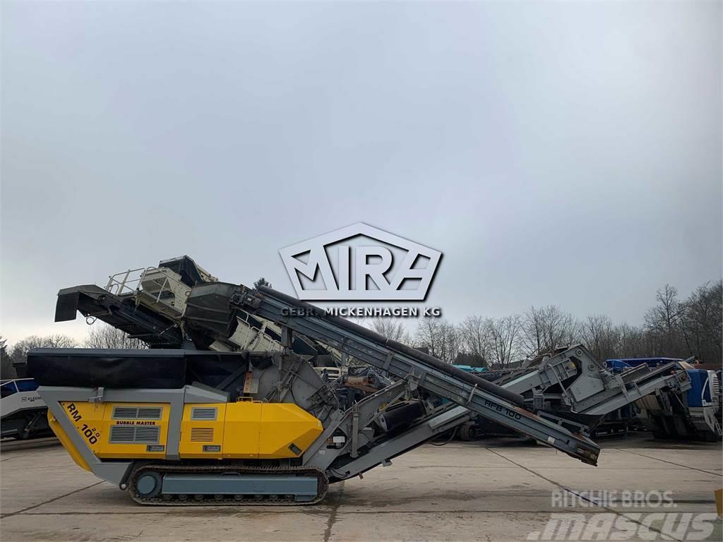 Rubble Master RM 100 2.0 + OS + RFB Mobile crushers