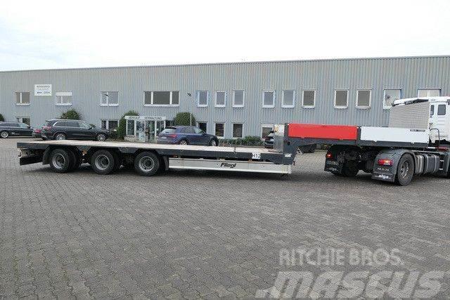 Fliegl SDS 480, Luft-Lift, Gelenkt, 8.200mm lang, SAF Low loader-semi-trailers