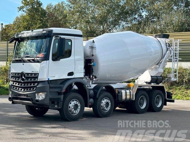 Mercedes-Benz 4145 8X4 EuromixMTP EM 12 Fahrmischer Concrete trucks