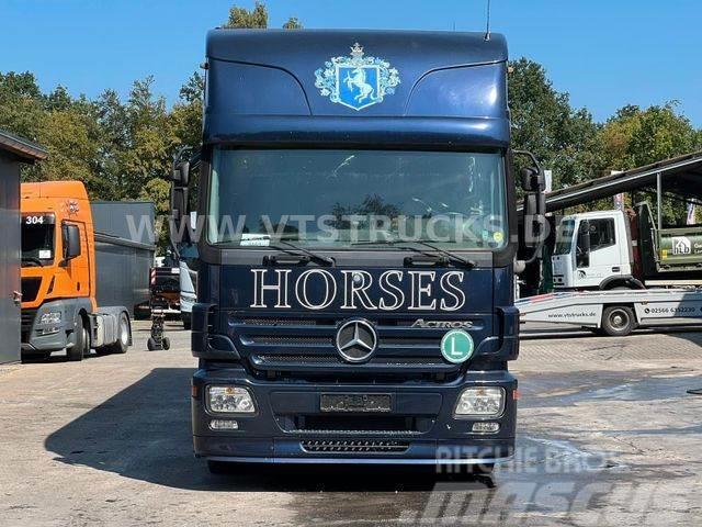 Mercedes-Benz Actros 1836 Pferdetransporter+Wohnabteil 6.Pferd Animal transport trucks