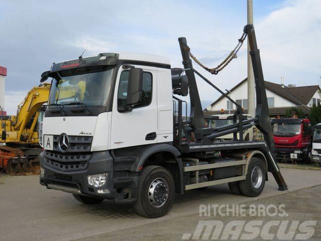Mercedes-Benz Actros 1840 K 4x2 Absetzkipper Euro 6 Cable lift demountable trucks