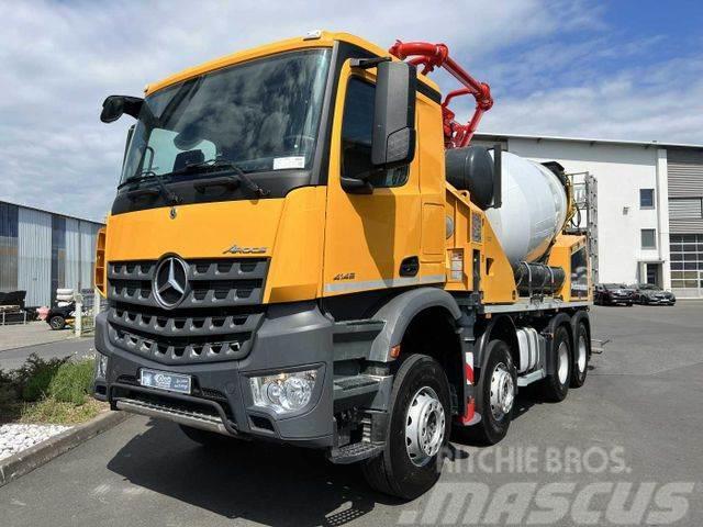 Mercedes-Benz Arocs 4145 B PUMI Putzmeister 28-4 77S 7m³/28m Concrete trucks