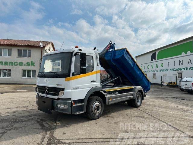 Mercedes-Benz ATEGO 1222 for containers 4x2, EURO 4 vin 829 Hook lift trucks