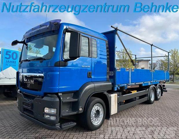 Mercedes-Benz TGS 26.320 6x2-2 LL BDF/ Gerüstbau/ Lift-Lenk Flatbed / Dropside trucks