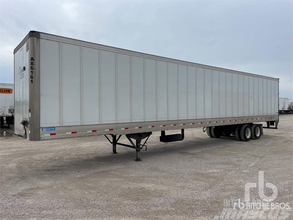 Stoughton 53 ft x 102 in T/A Box body semi-trailers