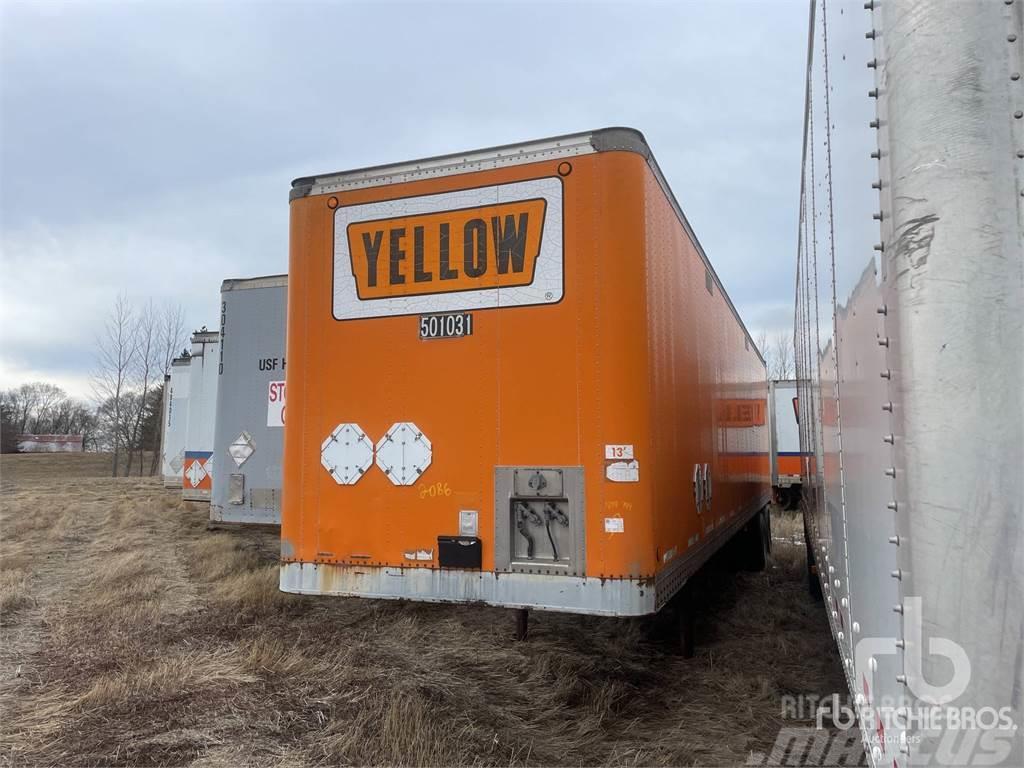 Strick 40 ft x 102 in T/A Box body semi-trailers