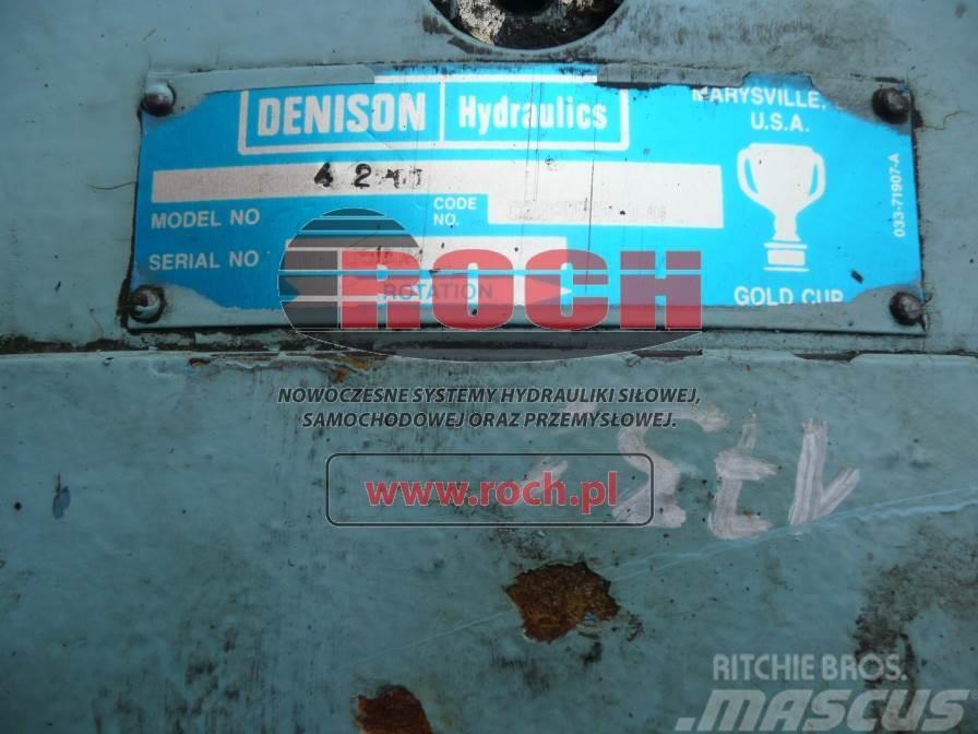 Denison P11P2R1C42B00 023-07501-0 Hydraulics