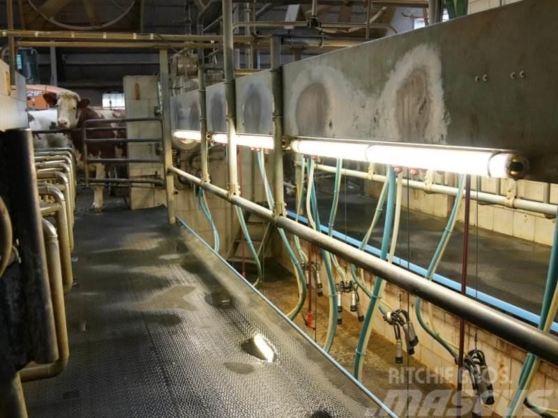  Lemmer Fullwood Doppel 6er Melkstand Milking equipment