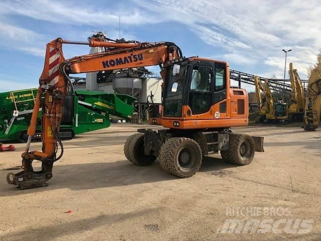 Komatsu PW148-10 Εκσκαφείς με τροχούς - λάστιχα