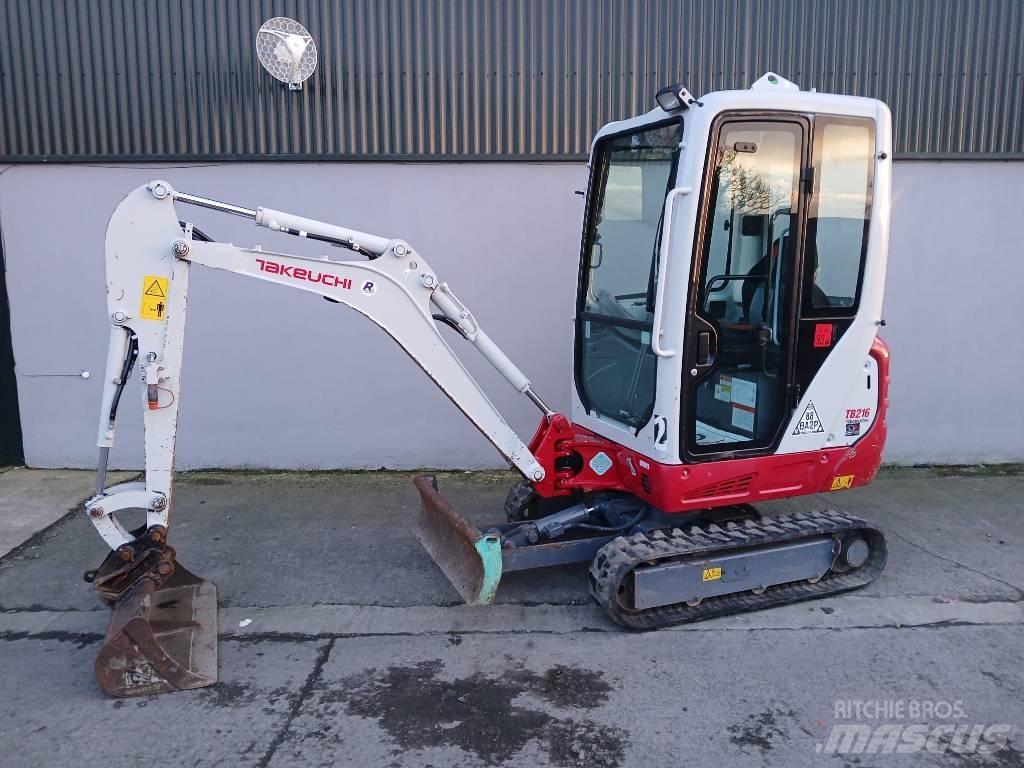 Takeuchi TB 216 Εκσκαφάκι (διαβολάκι) < 7t
