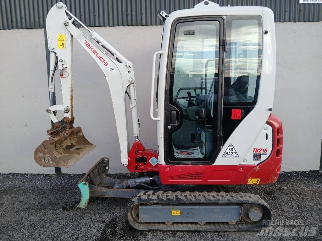 Takeuchi TB 216 Εκσκαφάκι (διαβολάκι) < 7t