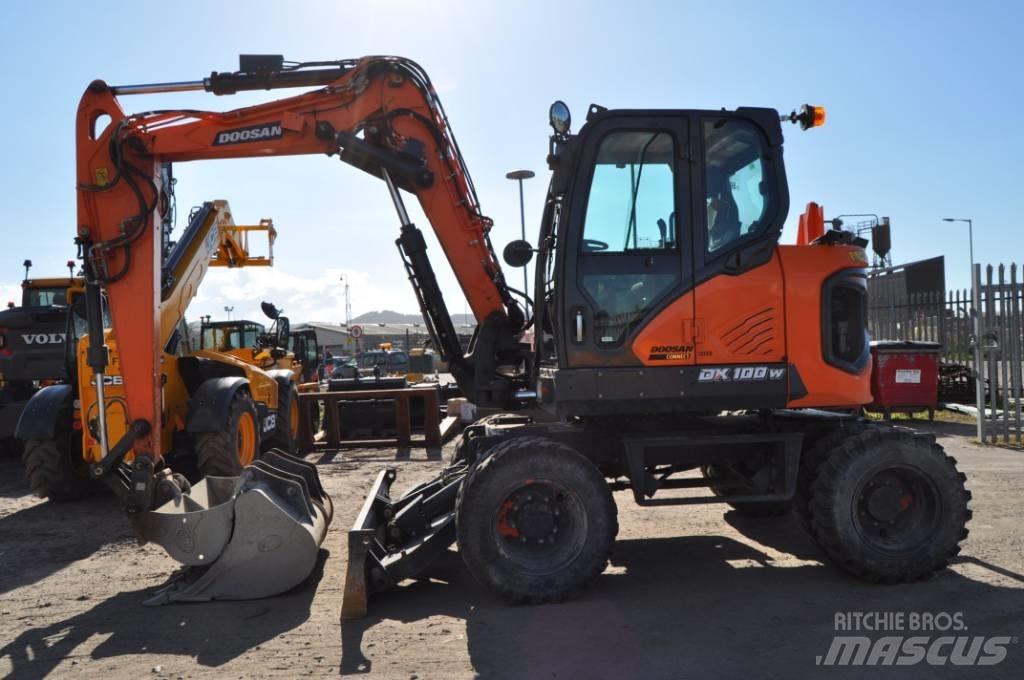 Doosan DX 100-7 Εκσκαφείς με τροχούς - λάστιχα