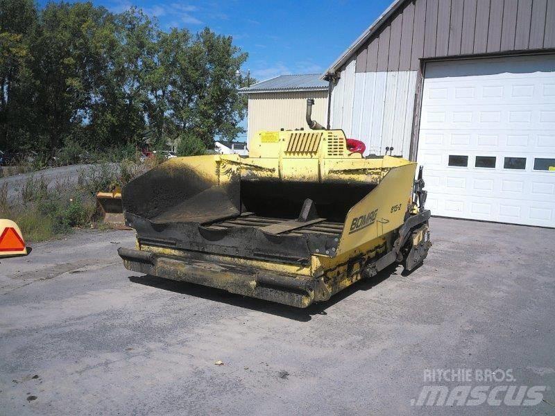 Bomag 815-2 Επίστρωση ασφάλτου