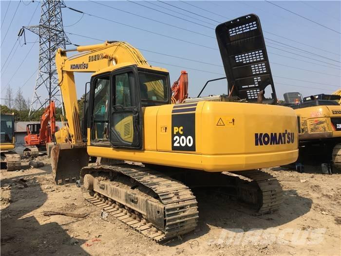 Komatsu PC 200-7 Εκσκαφείς με ερπύστριες