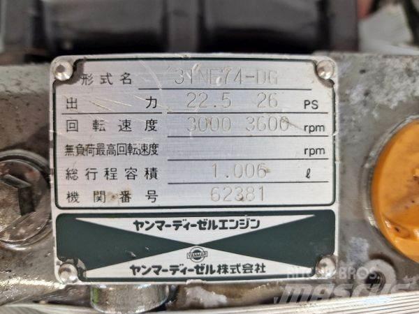 Yanmar 3TNE74-DG Κινητήρες