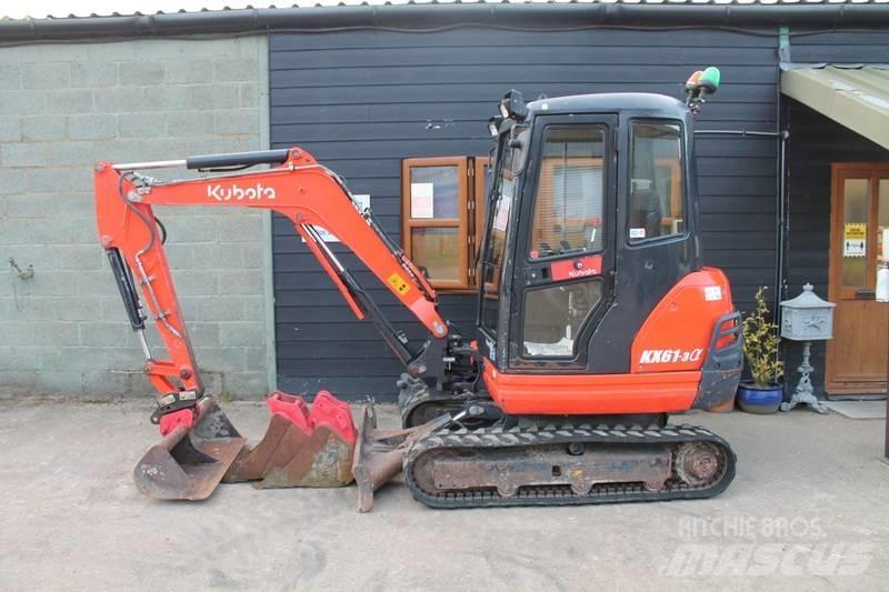 Kubota KX 61-3 Εκσκαφάκι (διαβολάκι) < 7t