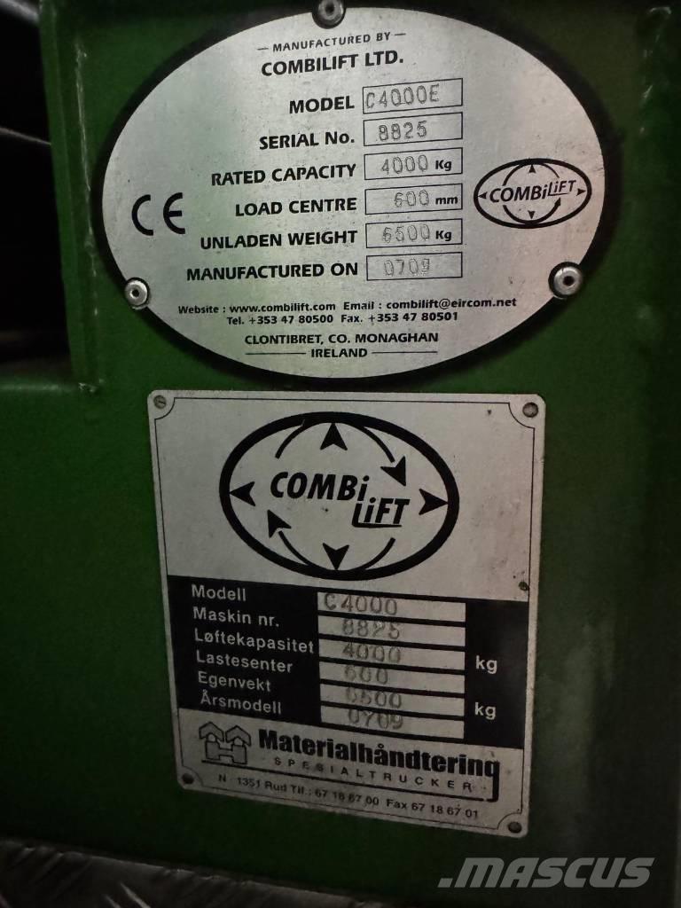 Combilift C 4000 E Γερανοί πλευρικής φόρτωσης εμπορευματοκιβωτίων