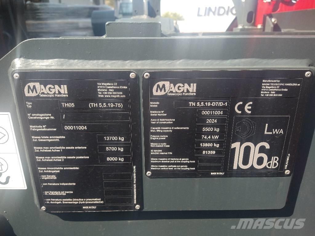 Magni TH 5.5 19 P Τηλεσκοπικοί ανυψωτές