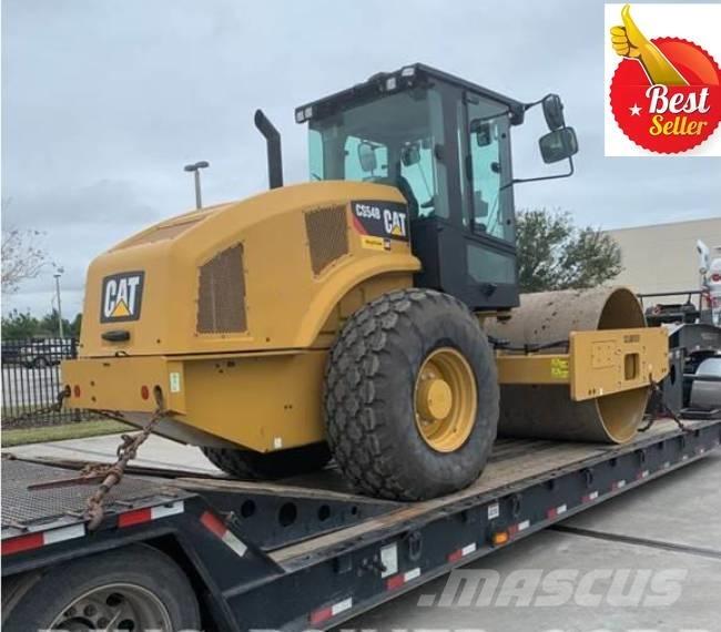 CAT CS 54 B Οδοστρωτήρες μονού κυλίνδρου