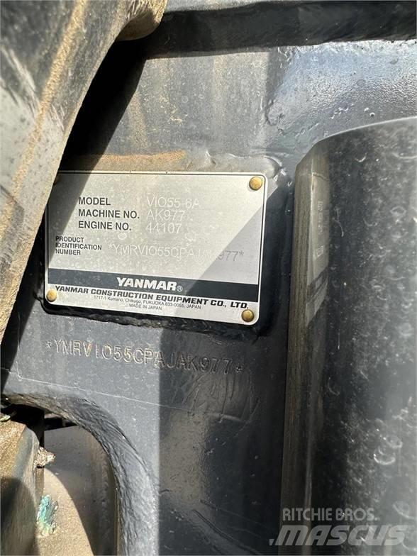 Yanmar VIO55-6A Εκσκαφάκι (διαβολάκι) < 7t