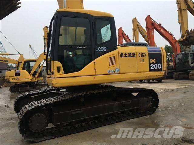 Komatsu PC 200-7 Εκσκαφείς με ερπύστριες