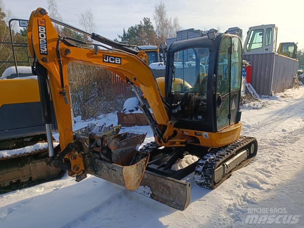 JCB 8025 ZTS Εκσκαφείς με ερπύστριες