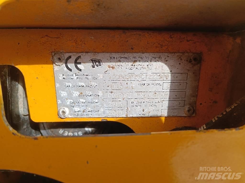 JCB 8025 ZTS Εκσκαφείς με ερπύστριες