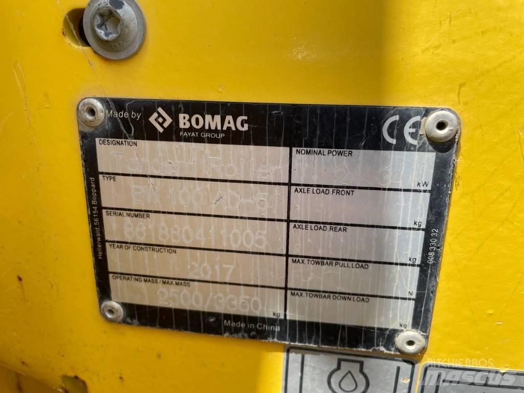Bomag BW 100 AD-5 Οδοστρωτήρες διπλού κυλίνδρου
