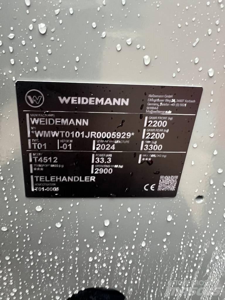 Weidemann 4512 Συστήματα τηλεχειρισμού για τη γεωργία