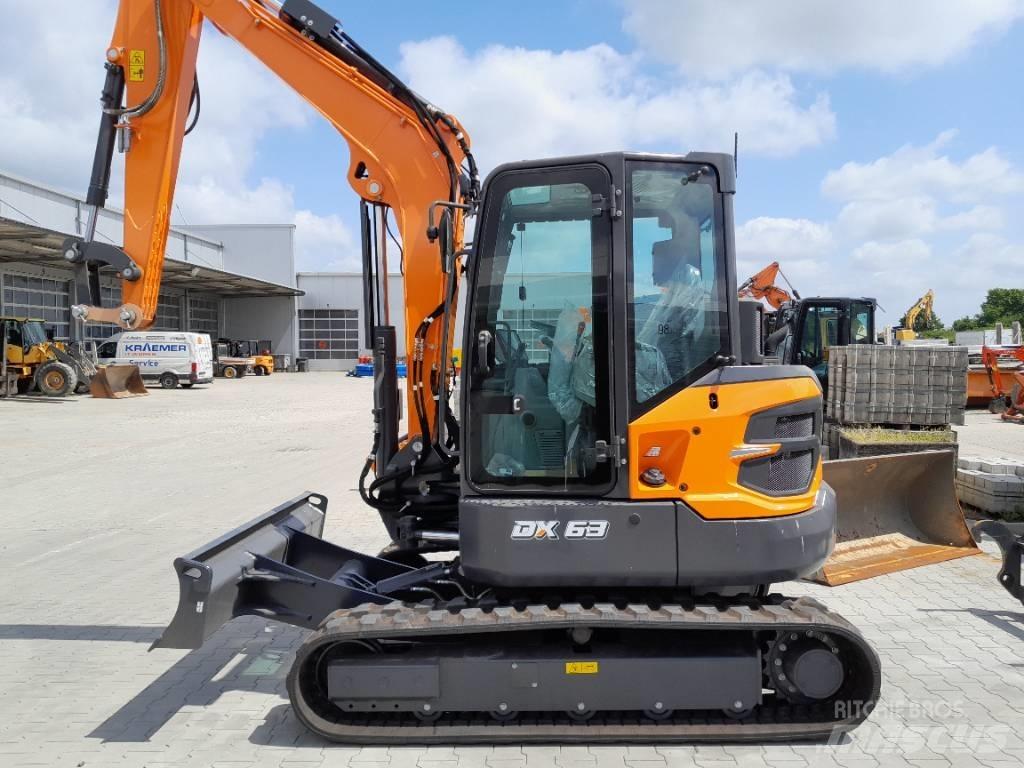 Doosan DX 63-7 Εκσκαφάκι (διαβολάκι) < 7t