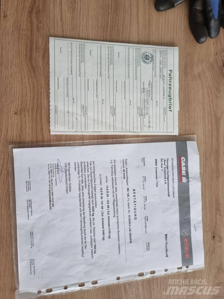 CASE MX 120 Τρακτέρ