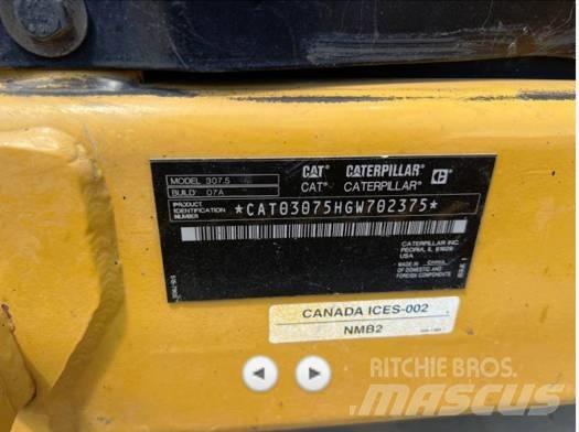 CAT 307.5 Εκσκαφείς με ερπύστριες