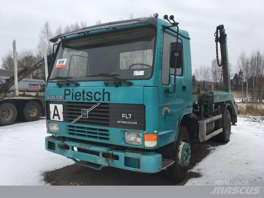 Volvo FL7 Φορτηγά ανατροπή με γάντζο