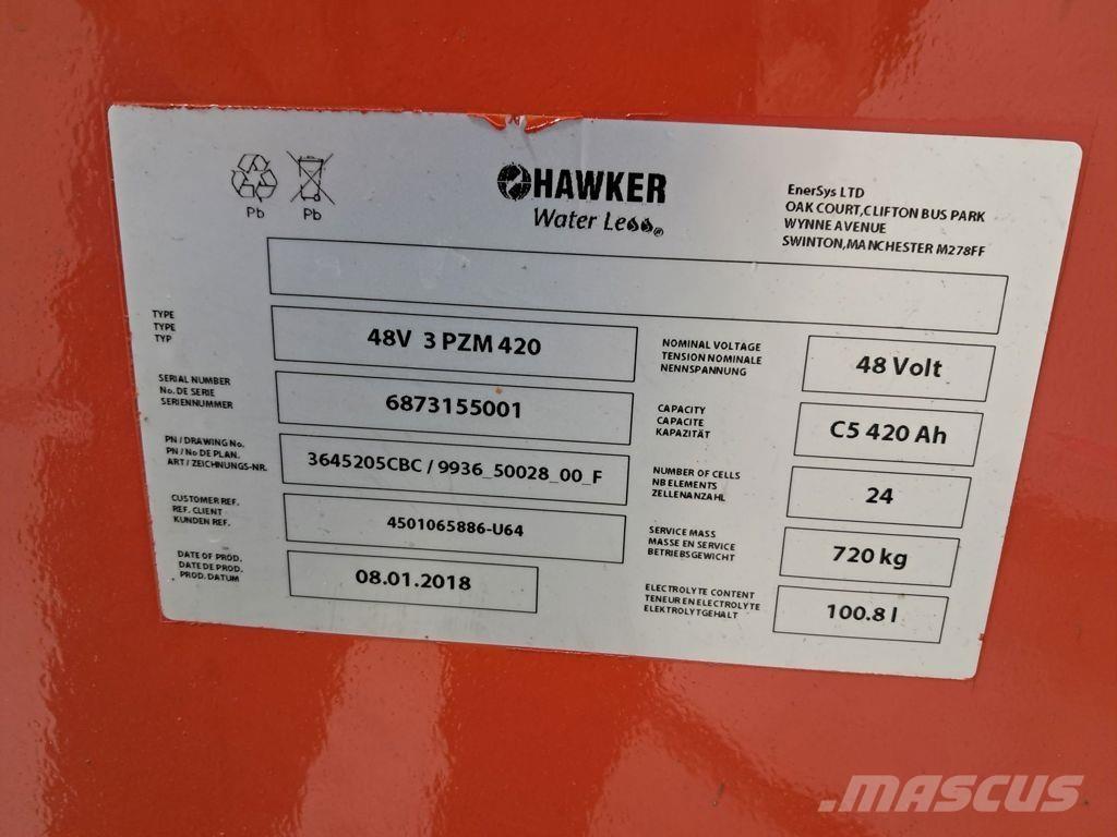 Linde R16-01 Ηλεκτρικά περονοφόρα ανυψωτικά κλαρκ