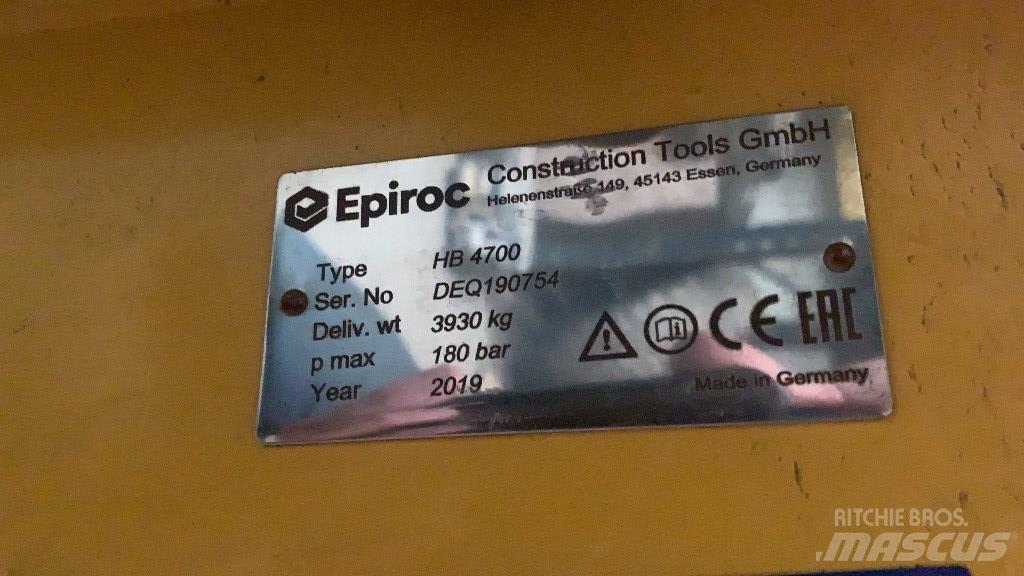 Atlas Copco HB4700 Σφυριά / Σπαστήρες