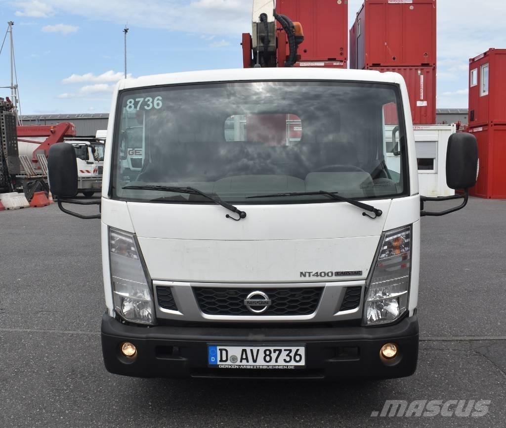 Multitel 160ALU Εναέριες πλατφόρμες τοποθετημένες σε φορτηγό