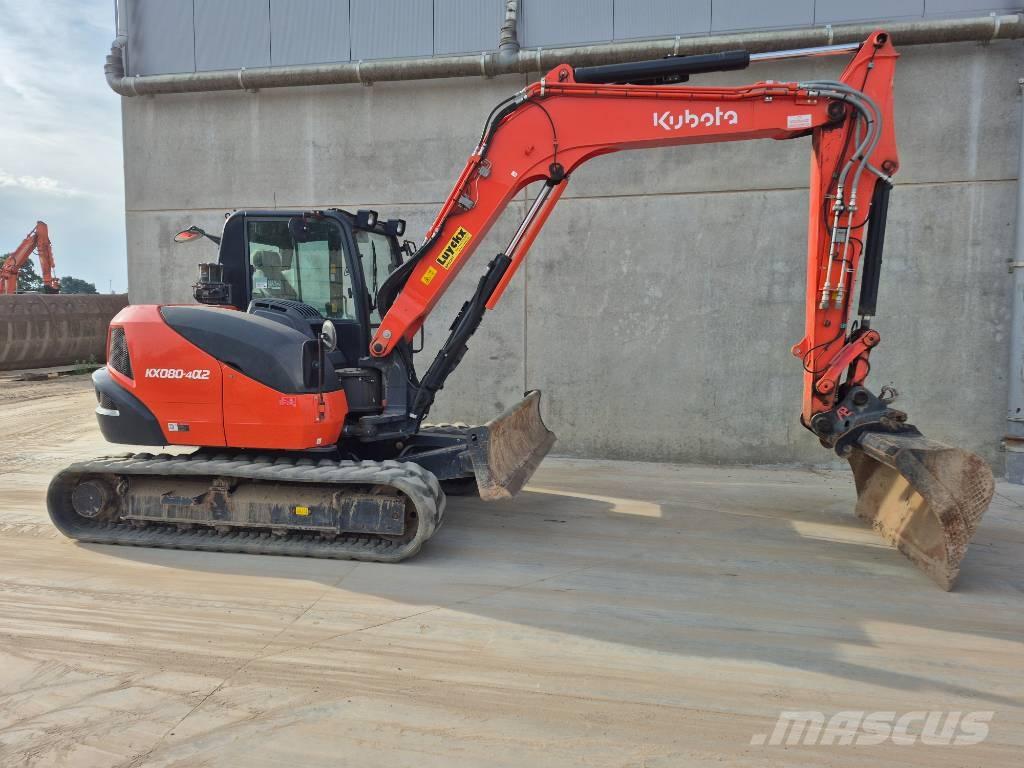 Kubota KX080 4@2 Μίνι εκσκαφείς 7t - 12t