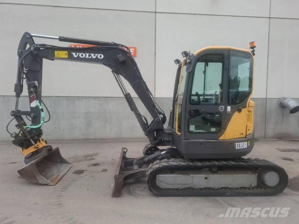 Volvo ECR 58 D Εκσκαφάκι (διαβολάκι) < 7t