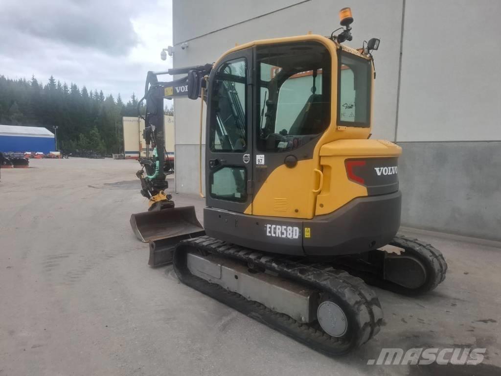 Volvo ECR 58 D Εκσκαφάκι (διαβολάκι) < 7t