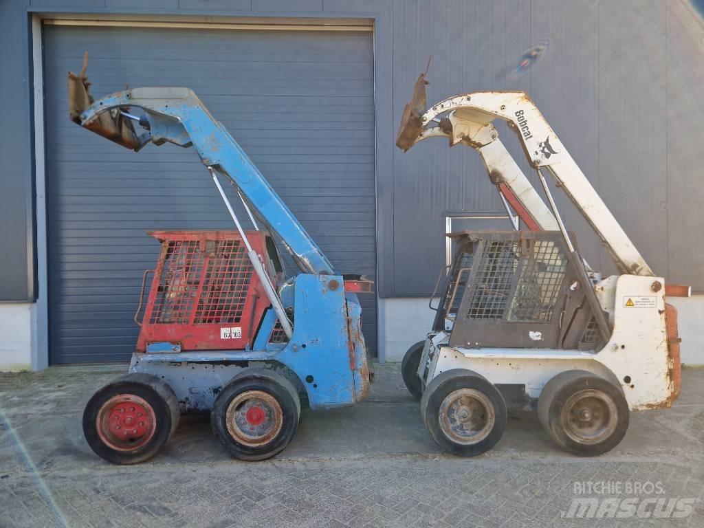 Bobcat 763 H.  2x Φορτωτάκια