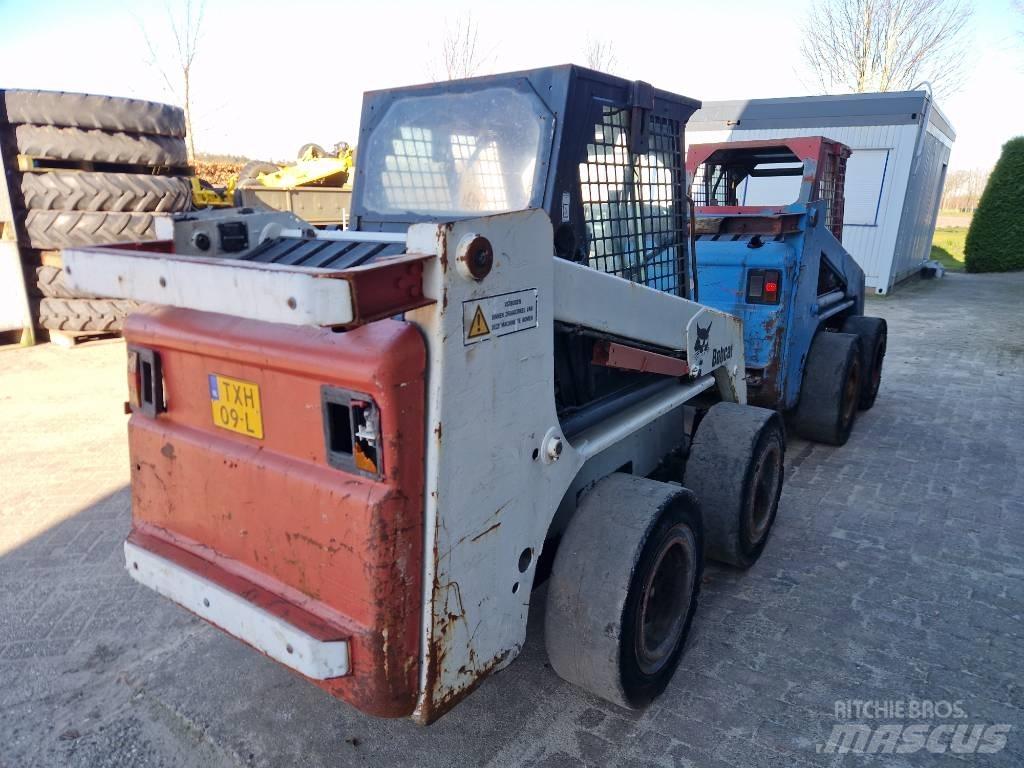 Bobcat 763 H.  2x Φορτωτάκια