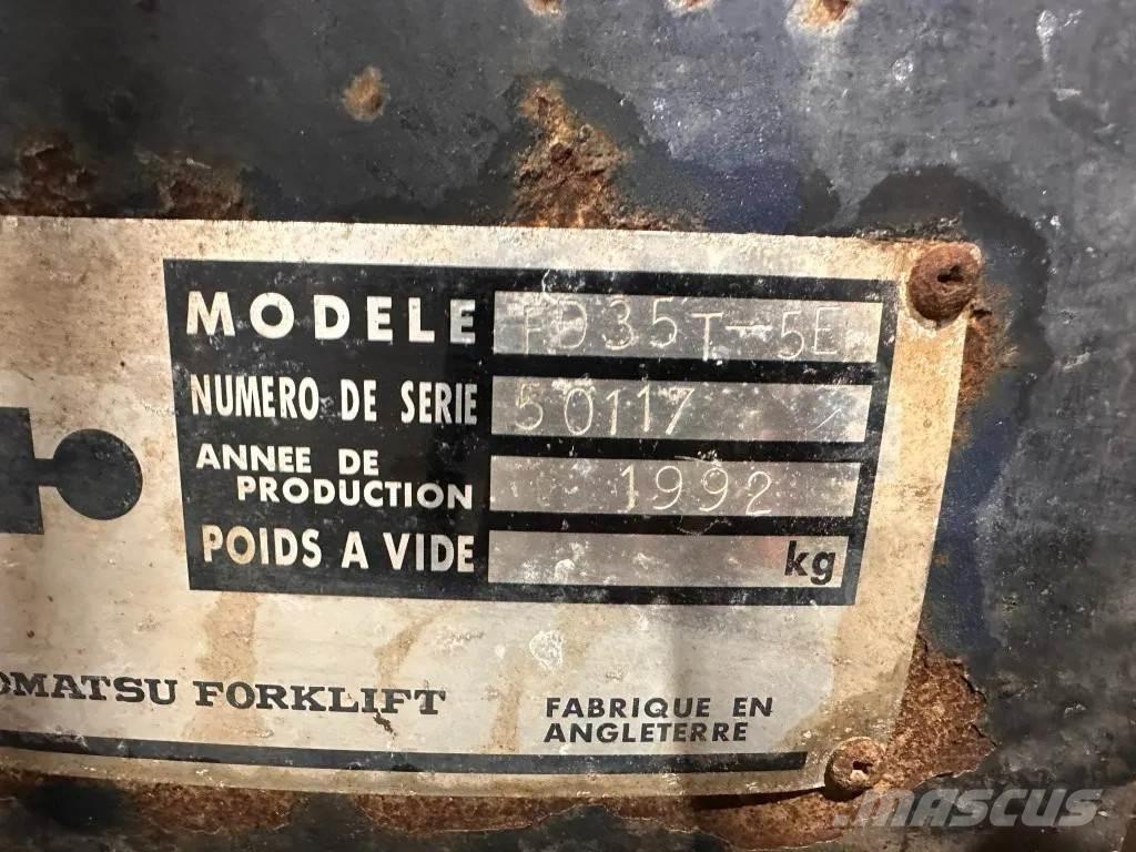 Komatsu FD 35 Πετρελαιοκίνητα Κλαρκ