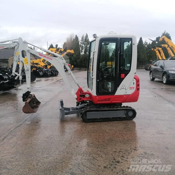 Takeuchi TB216 Εκσκαφάκι (διαβολάκι) < 7t