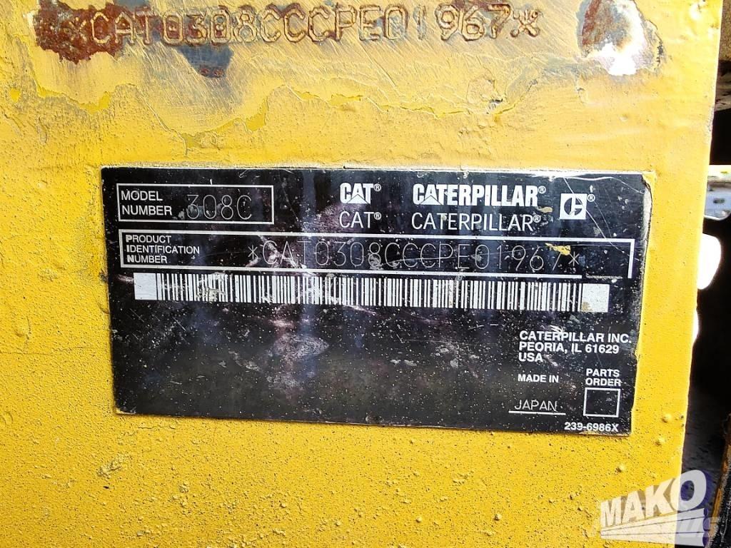 CAT 308 C Εκσκαφείς με ερπύστριες