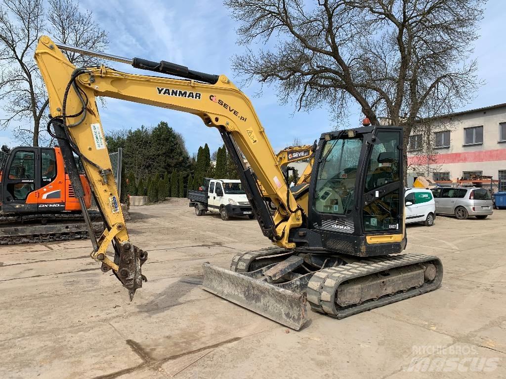 Yanmar Vio 80-1A Μίνι εκσκαφείς 7t - 12t