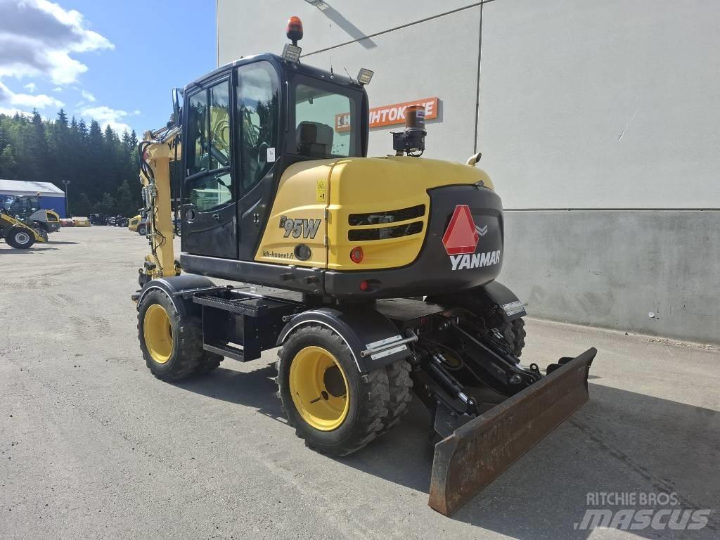 Yanmar B 95 W Εκσκαφείς με τροχούς - λάστιχα